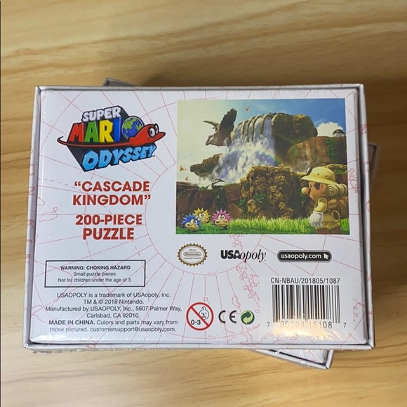 2x SUPER MARIO ODYSSEY PUZZLE (200 pcs ) - Picture 3 of 4